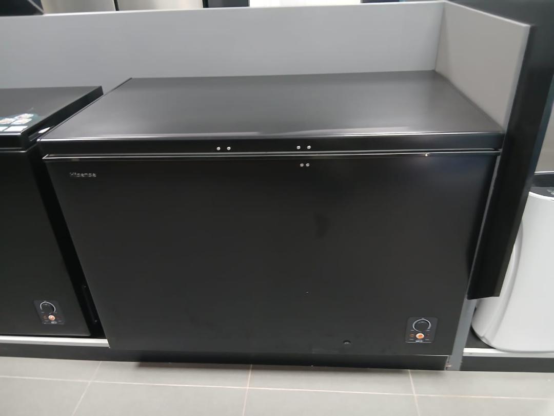 Congélateur Coffre Hisense 1 Couvercles Noirs