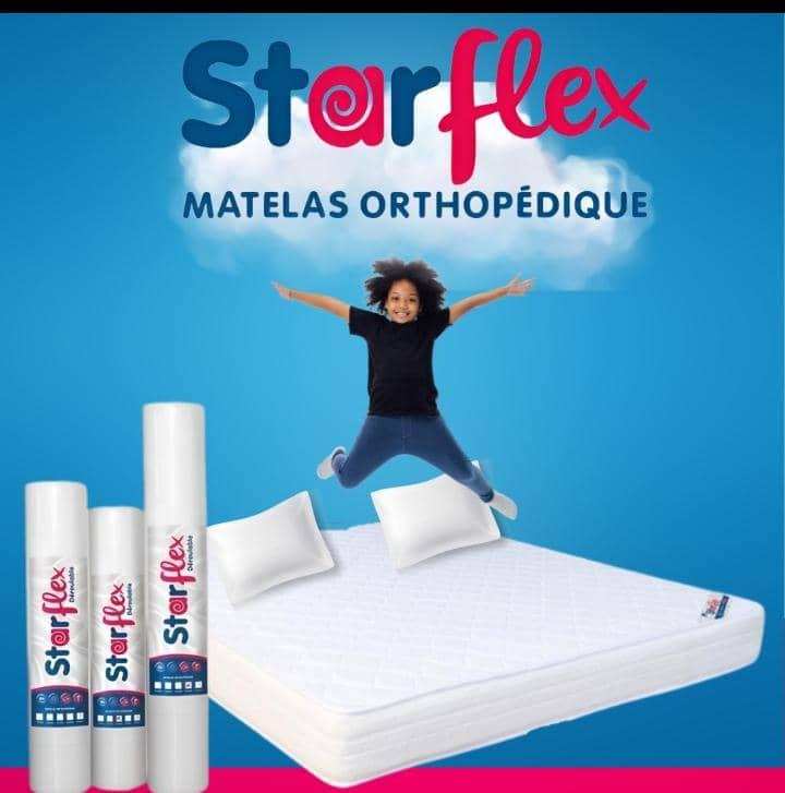 Matelas Orthopédique Starflex Déroulable 140x190x22 cm