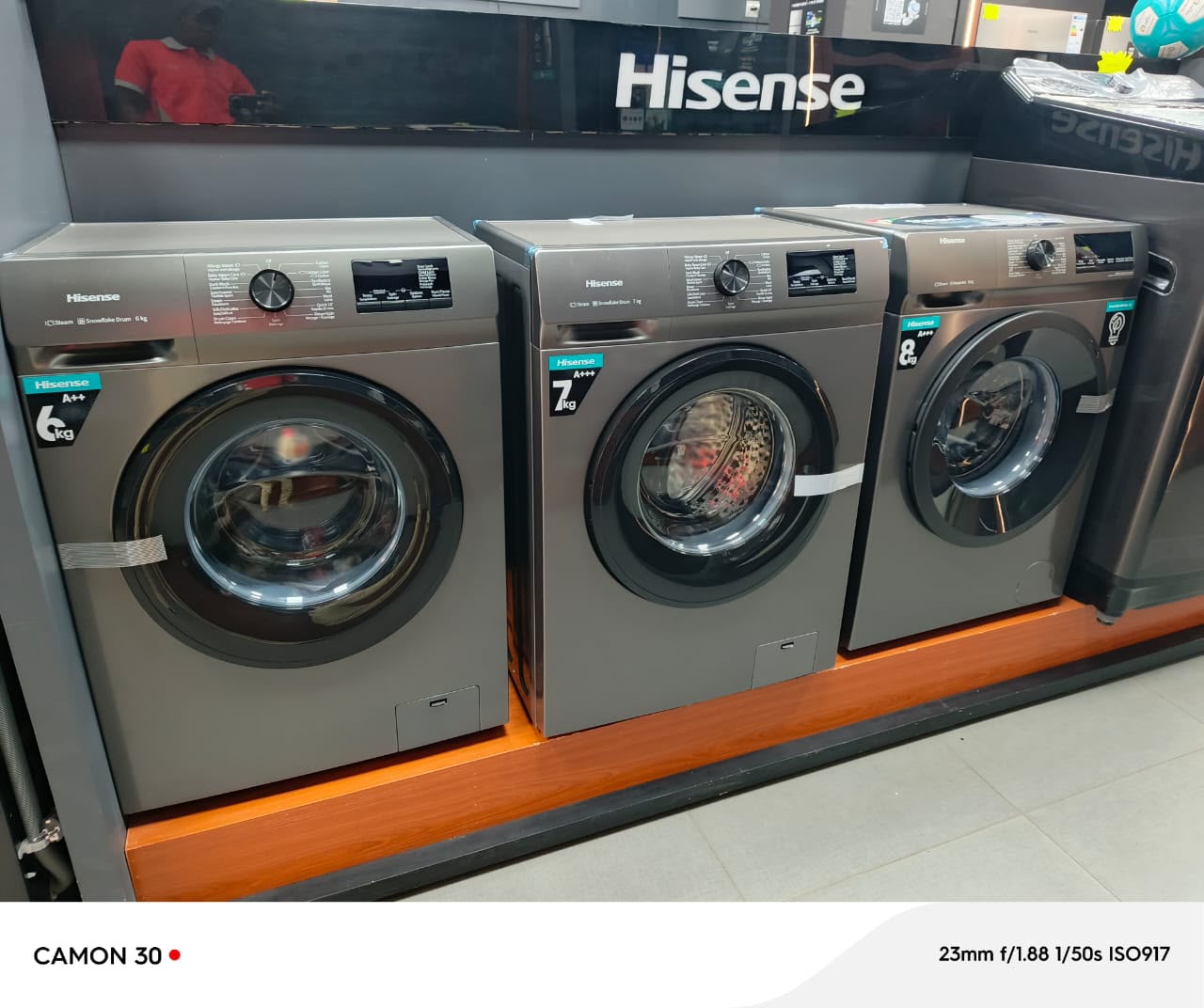 Lave-linge hublot Hisense 6kg A++