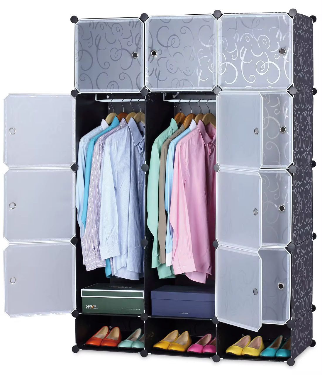Armoire Modulaire en Plastique 12 Portes
