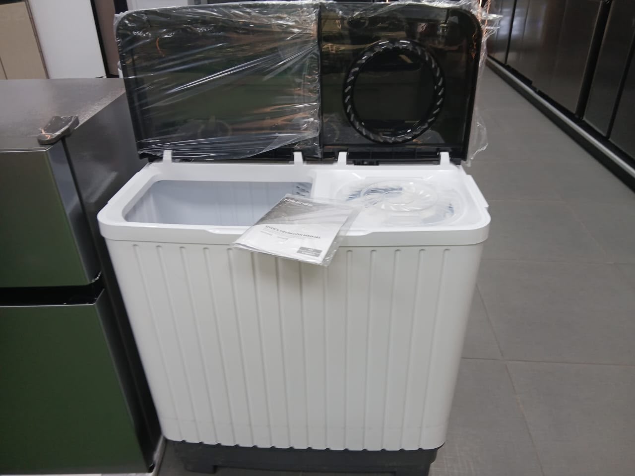 Lave-linge semi-automatique Hisense double cuve 7,5kg — photo 2
