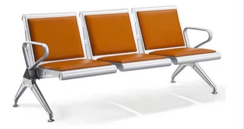 Banc d'Attente 3 Places Orange
