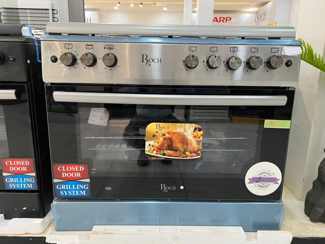 Cuisinière ROCH 5 Feux Inox