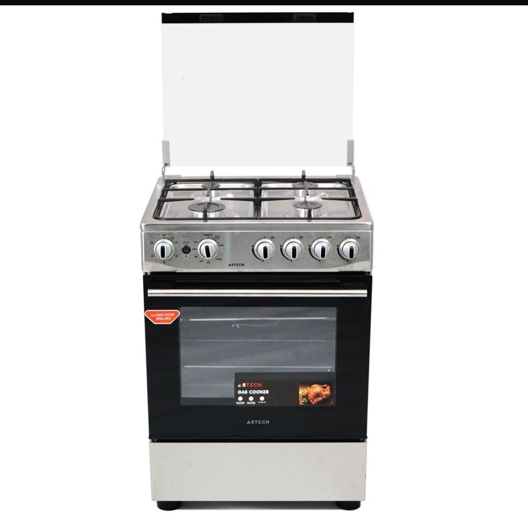 Cuisinière à Gaz ASTECH 4 Feux avec Four
