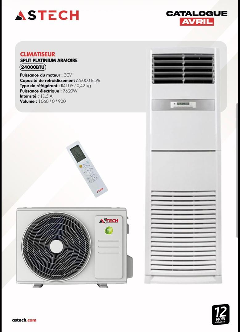 Climatiseur Split Armoire ASTECH Platinium 24000BTU